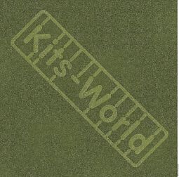Kitsworld Diorama Adhesive Base 1:144th scale - Plain Grass Solid 